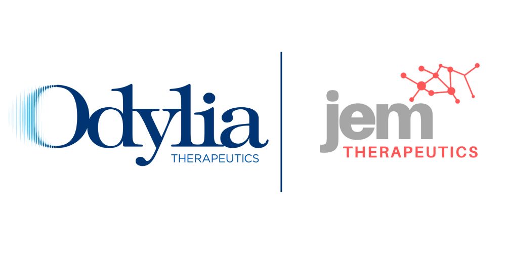 Odylia Therapeutics logo alongside JEM Therapeutics logo